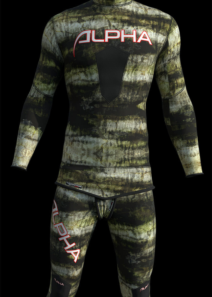 ADVANTAGE FG MAX CAMO spearfishing camo wetsuit made to measure
