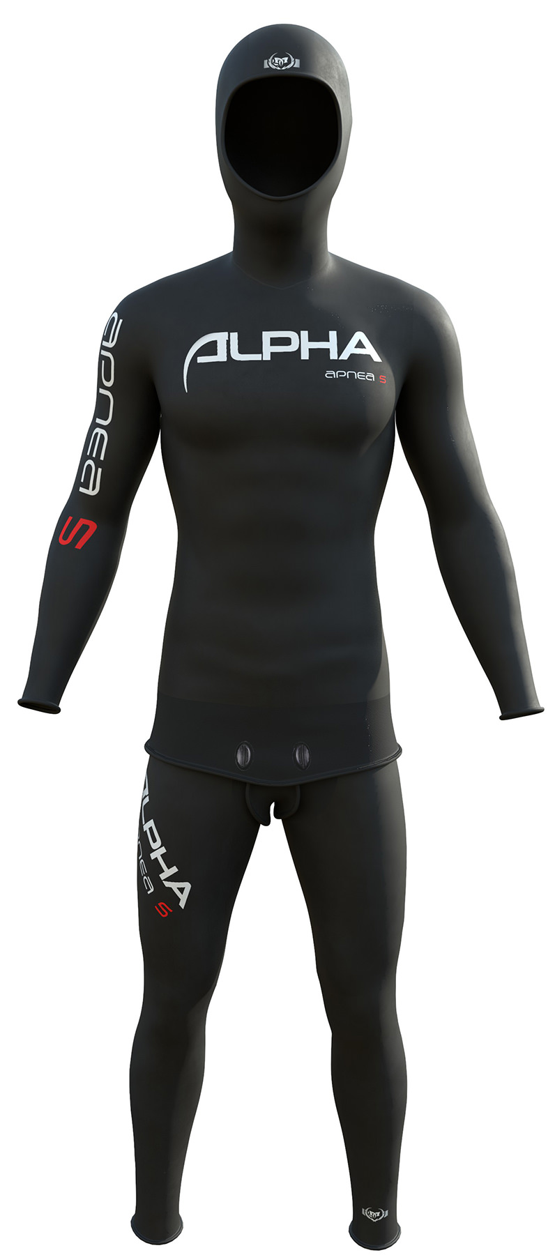 Spearfishing smooth skin wetsuit APNEA 5