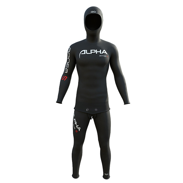 Spearfishing smooth skin wetsuit APNEA 5 open cell yamamoto