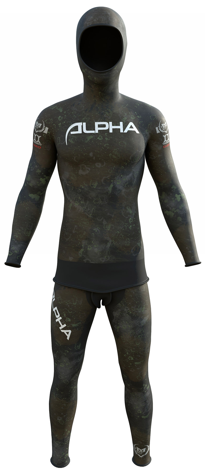 camo wetsuit d2o 