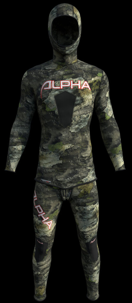 REAL CAMO 3D spearfishing wetsuits camo made to measure tailored