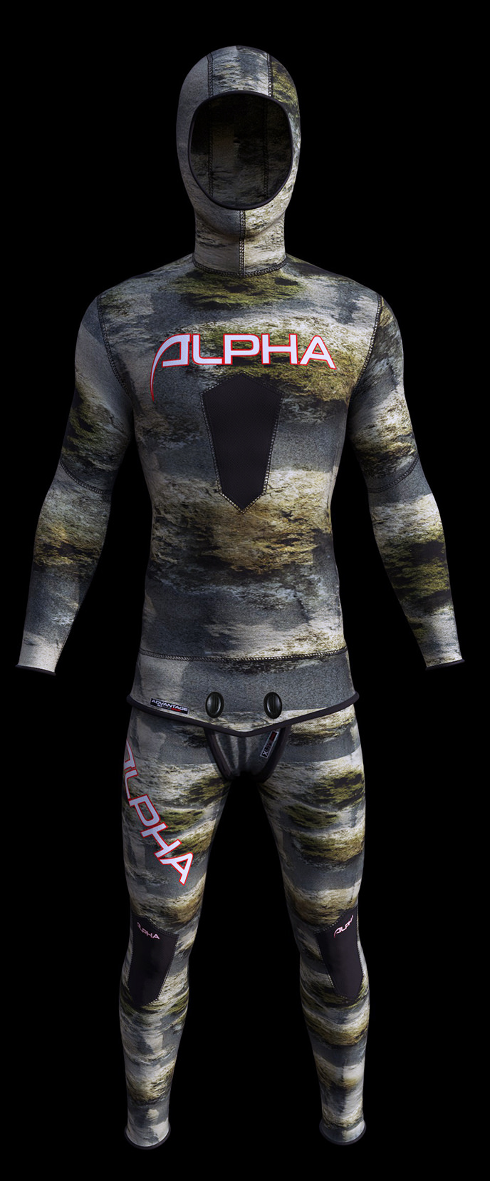 spearfishing wetsuits-camo-freediving wetsuits