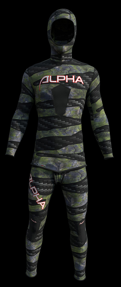 freediving suit CAMO