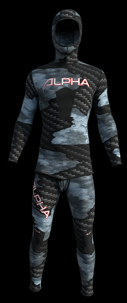 Freediving wetsuits CARBON CAMO