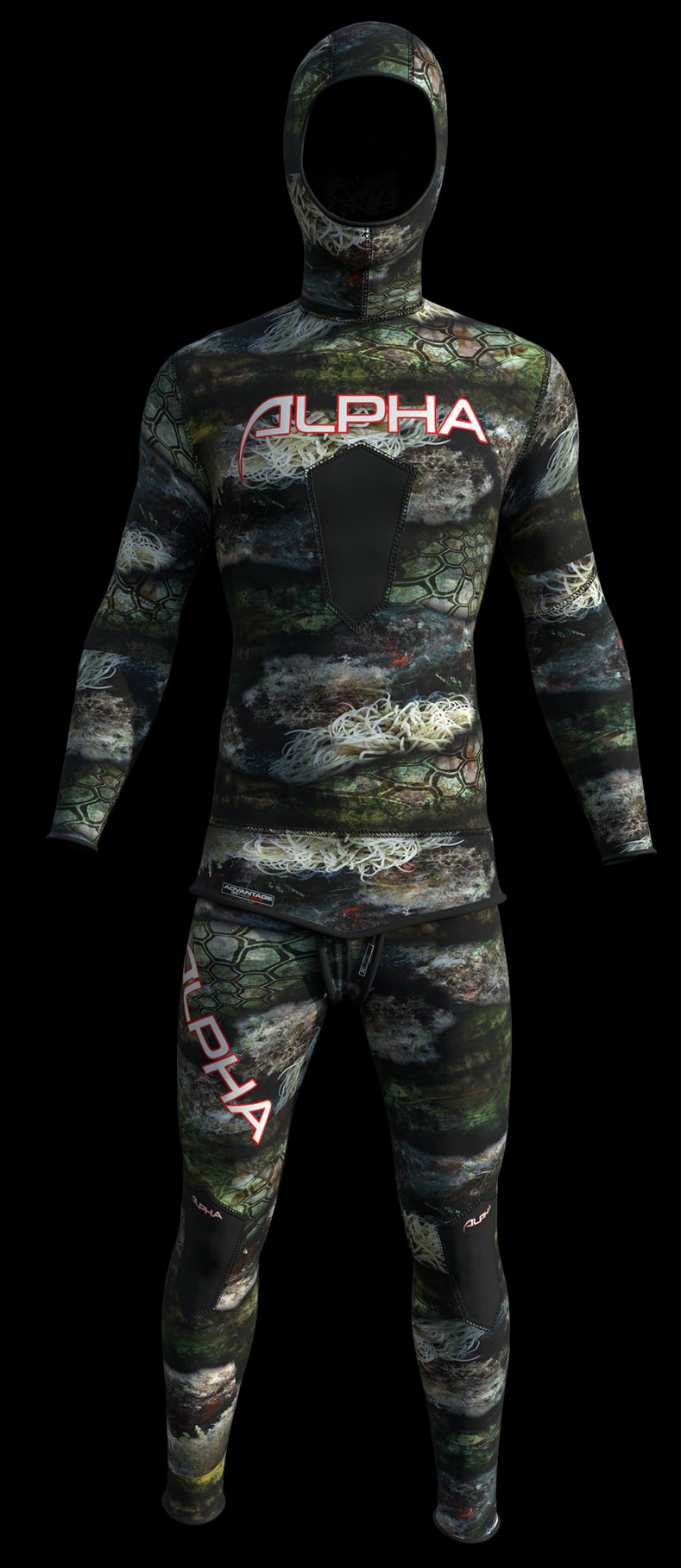 spearfishing wetsuit camo